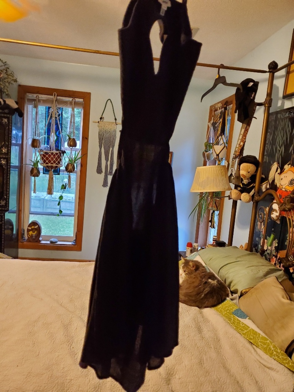Aerie black halter dress